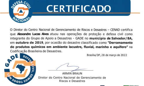 Certificado_DerramamentoProdutosQuimicos_SalvadorBA_2019