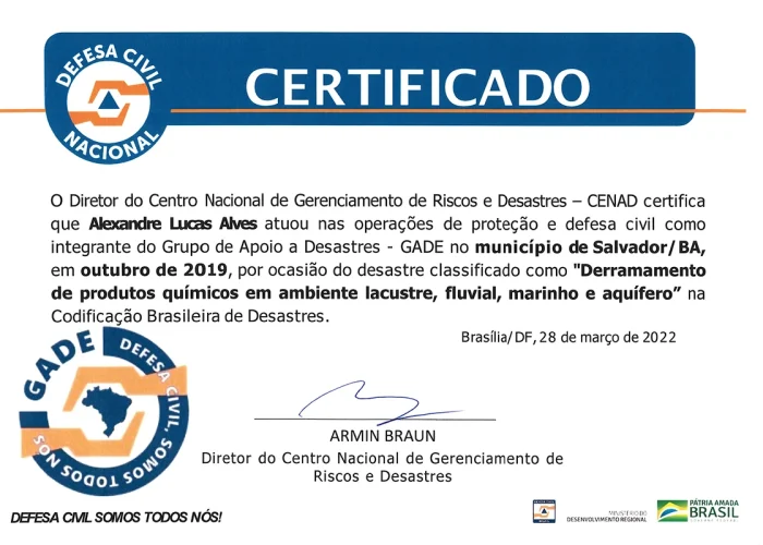 Certificado_DerramamentoProdutosQuimicos_SalvadorBA_2019