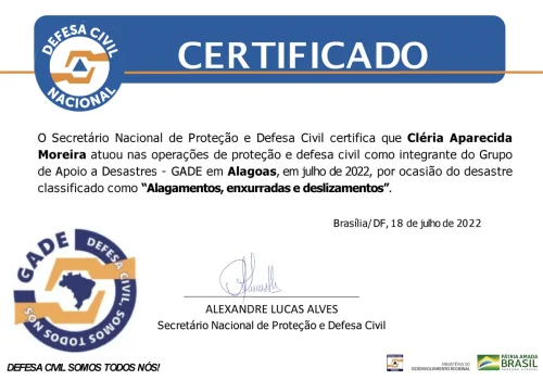 Certificado_ExurradaAlagamentos_Alagoas_2022