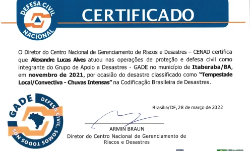 Certificado_TempestadeChuvasItensas_ItaberabaBA_2021